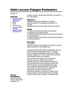 Polygon Perimeters Lesson Plan Polygon Perimeters Lesson Plan