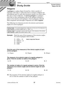 Polygons Worksheet Polygons Worksheet