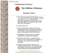 The Million $ Mission Lesson Plan The Million $ Mission Lesson Plan