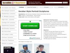 Portrait Sculptures Lesson Plan Portrait Sculptures Lesson Plan