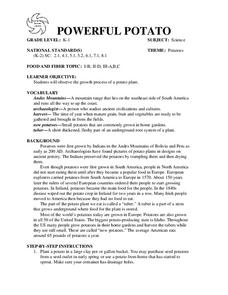 POWERFUL POTATO Lesson Plan POWERFUL POTATO Lesson Plan