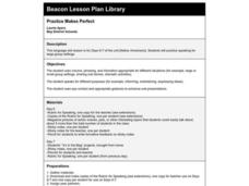 Practice Makes Perfect Lesson Plan Practice Makes Perfect Lesson Plan