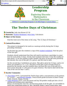 Leadership Program in Discrete Mathematics Lesson Plan Leadership Program in Discrete Mathematics Lesson Plan