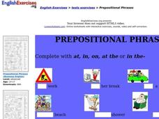Prepositional Phrases Interactive Prepositional Phrases Interactive
