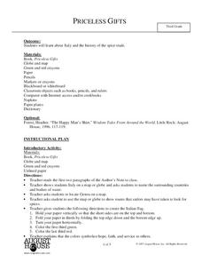 Priceless Gifts Lesson Plan Priceless Gifts Lesson Plan