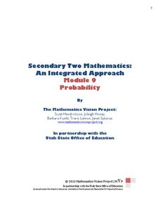 Probability Unit Plan Probability Unit Plan