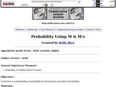 Probability Using M & M's Lesson Plan Probability Using M & M's Lesson Plan