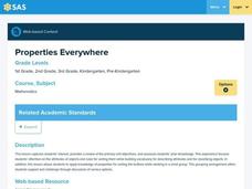 Properties Everywhere Lesson Plan Properties Everywhere Lesson Plan