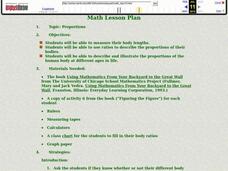 Proportions Lesson Plan Proportions Lesson Plan