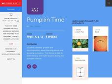 Pumpkin Time Lesson Plan Pumpkin Time Lesson Plan