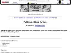Publishing Book Reviews Lesson Plan Publishing Book Reviews Lesson Plan