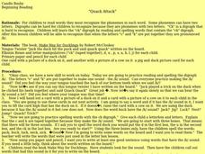 Quack Attack Lesson Plan Quack Attack Lesson Plan