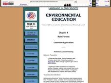 Rain Forests Lesson Plan Rain Forests Lesson Plan