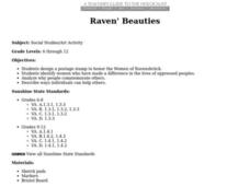 Raven' Beauties Lesson Plan Raven' Beauties Lesson Plan