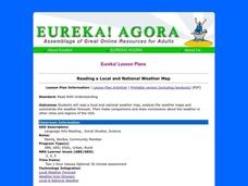 Reading a Local and National Weather Map Lesson Plan Reading a Local and National Weather Map Lesson Plan