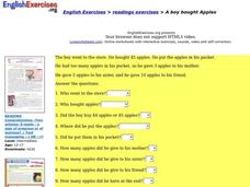 Reading Comprehension Exercise Interactive Reading Comprehension Exercise Interactive