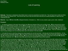Reading to Learn Lesson Plan Reading to Learn Lesson Plan
