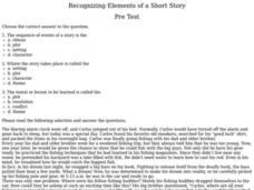 Recognizing Elements of a Short Story Interactive Recognizing Elements of a Short Story Interactive