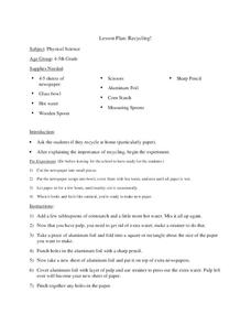 Recycling! Lesson Plan Recycling! Lesson Plan
