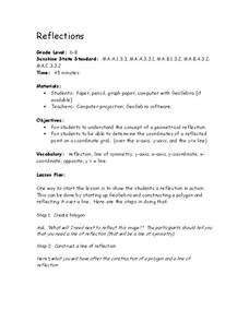 Reflections Lesson Plan Reflections Lesson Plan