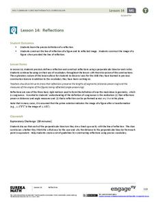 Reflections Lesson Plan Reflections Lesson Plan