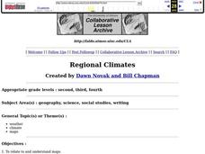 Regional Climates Lesson Plan Regional Climates Lesson Plan