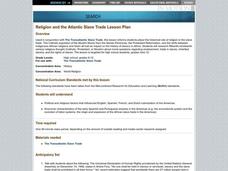 RELIGION AND THE ATLANTIC SLAVE TRADE Lesson Plan RELIGION AND THE ATLANTIC SLAVE TRADE Lesson Plan
