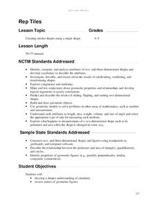 Rep Tiles Lesson Plan Rep Tiles Lesson Plan
