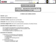 Reproduction and Heredity Lesson Plan Reproduction and Heredity Lesson Plan