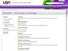 Rhythm - Principle of Design Lesson Plan Rhythm - Principle of Design Lesson Plan