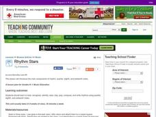 Rhythm Stars Lesson Plan Rhythm Stars Lesson Plan