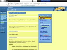 Rights and Responsibilities Lesson Plan Rights and Responsibilities Lesson Plan