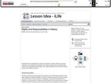 Rights and Responsibilities in History Lesson Plan Rights and Responsibilities in History Lesson Plan