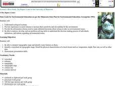 River Study Lesson Plan River Study Lesson Plan
