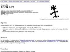 Rock Art Lesson Plan Rock Art Lesson Plan
