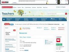Rock, Paper, Scissors Lesson Plan Rock, Paper, Scissors Lesson Plan