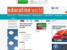 Rosa Parks and the Montgomery Bus Boycott Lesson Plan Rosa Parks and the Montgomery Bus Boycott Lesson Plan