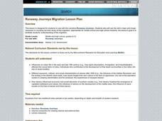 RUNAWAY JOURNEYS MIGRATION Lesson Plan RUNAWAY JOURNEYS MIGRATION Lesson Plan