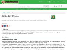 Sandra Day O'Connor Lesson Plan Sandra Day O'Connor Lesson Plan