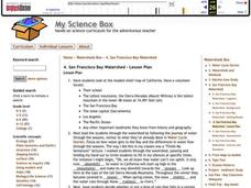San Francisco Bay Watershed Lesson Plan San Francisco Bay Watershed Lesson Plan