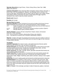 Saturday Sancocho Lesson Plan Saturday Sancocho Lesson Plan