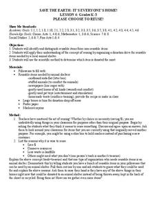 Save the Earth: It's Everyone's Home! Lesson Plan Save the Earth: It's Everyone's Home! Lesson Plan