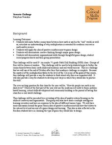 Scenario Challenge Lesson Plan Scenario Challenge Lesson Plan