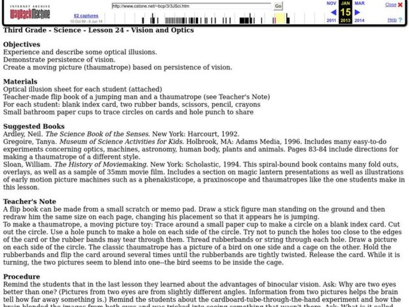 Science Lesson Plan Science Lesson Plan