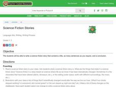 Science Fiction Stories Lesson Plan Science Fiction Stories Lesson Plan