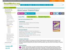 Science Fiction Lesson Plan Science Fiction Lesson Plan
