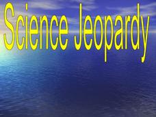 Science Jeopardy PPT Science Jeopardy PPT