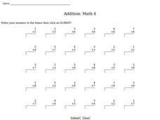 Addition: Math 4 Interactive Addition: Math 4 Interactive