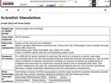 Scientist Simulation Lesson Plan Scientist Simulation Lesson Plan