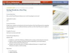 Seeing Words in a New Way Lesson Plan Seeing Words in a New Way Lesson Plan